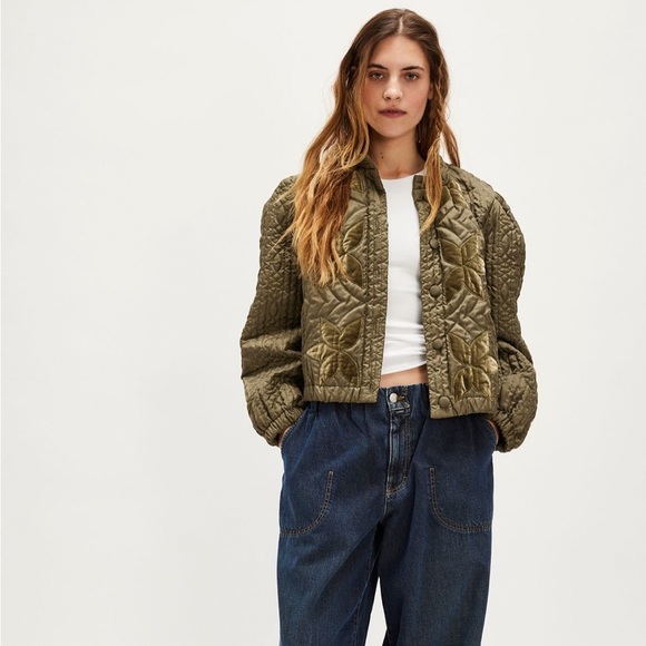 Free People Quinn Quilted Jacket - Picture 1 of 8